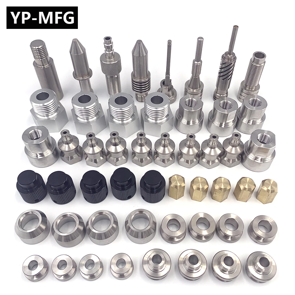 Custom cnc China manufacture anodized aluminum metal parts cnc turning milling machining service