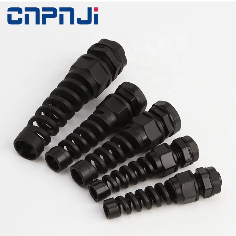 High Quality Type PG Spiral Cable Gland with Strain Relief