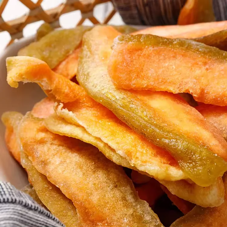 Exporting High Quality Snacks dried Cantaloupe Slice/Strip