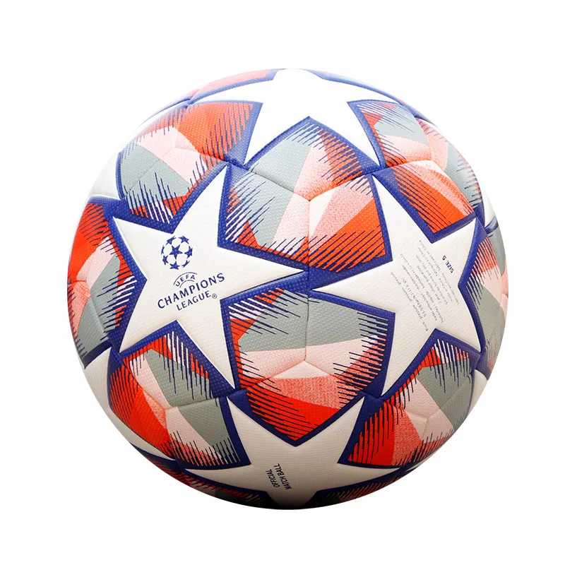 Colorful Football Soft Ball Indoor Outdoor Soccer Ball size 5