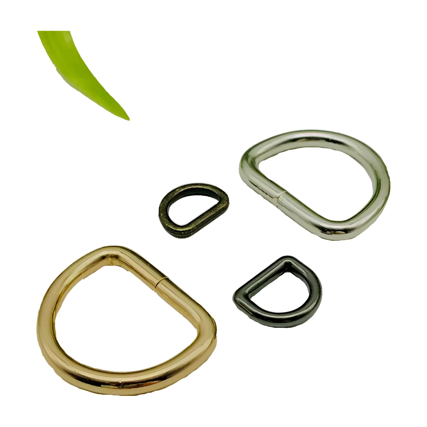 Dee Rings D-образное кольцо с металлической пряжкой Полукруглые детали для ручной работы пластиковый ремешок регулируемой функцией сумок