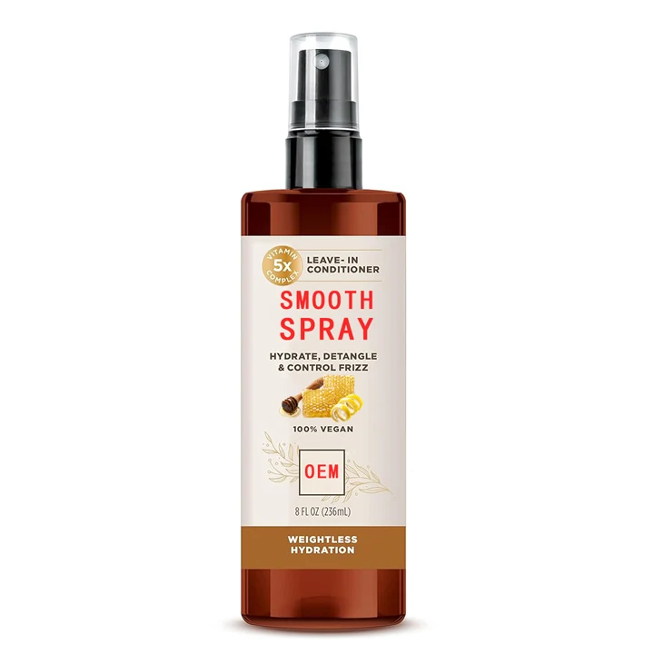 Anti-frizz Hair Mist Frizz Block Smoothing Spray De-Frizzes, Smooths and Protects Hair Against Humidity