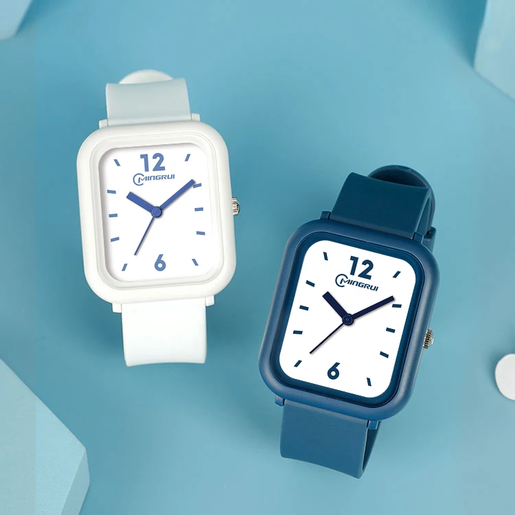 MINGRUI Simple Fashion Quartz Watch for Women Student Wrist Watches Silicone Strap Watch Wholesale Reloj Mujer Elegante Reloj De