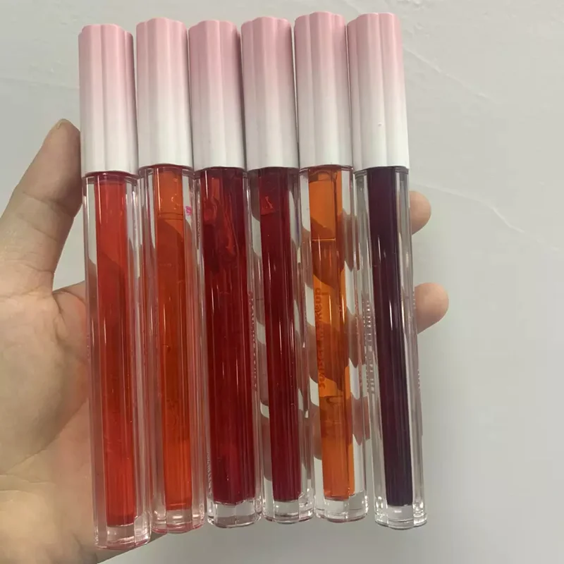 Wholesale customised diy lipgloss create your own color lip gloss cosmetic diy liquid lipstick with private label