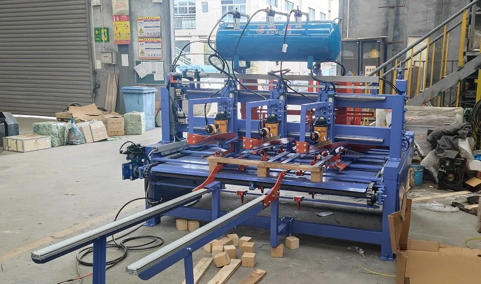 Block Pallet Nailing Machine