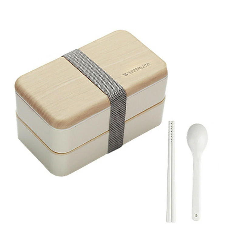 2020 Hot Selling Japanese Storage Box Square Bento Lunch Box Japan Accessories Travel Customize Technics Style Time School Food