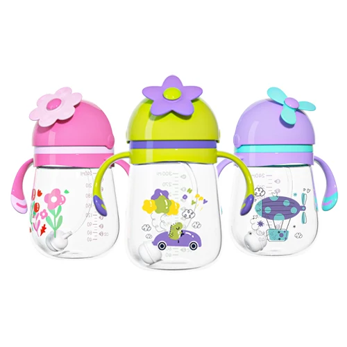Plastic Water Bottle BPA Free Good Grade Baby Drinking Cup Infant Bottle