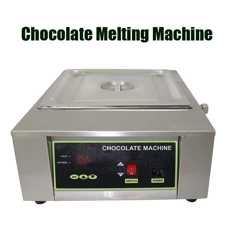 Automatic cocoa tempering machine/chocolate melter Durable hot sale electric chocolate melting pot tank machine for 5kg 8kg 12kg