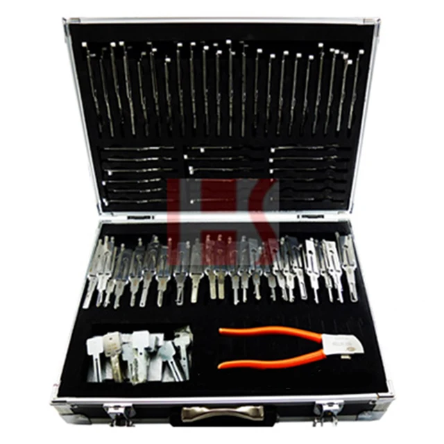 61 Pcs Customized Choice Lishi Pick Tools 075089 Car Lock Opening Reader Decoder Pick Set Lishi