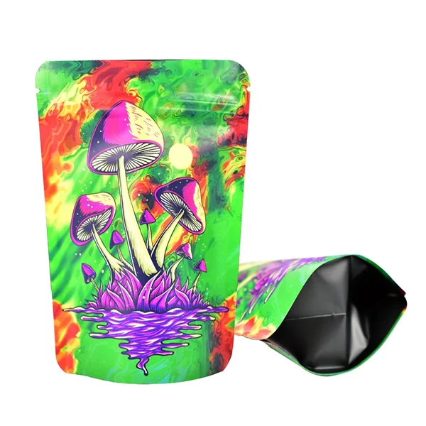 Custom 3.5g Aluminized Foil Mylar Ziplock Bag Baggies Printed Smell Proof Plastic New Food PE Zipper Bag Candy Packaging Bags