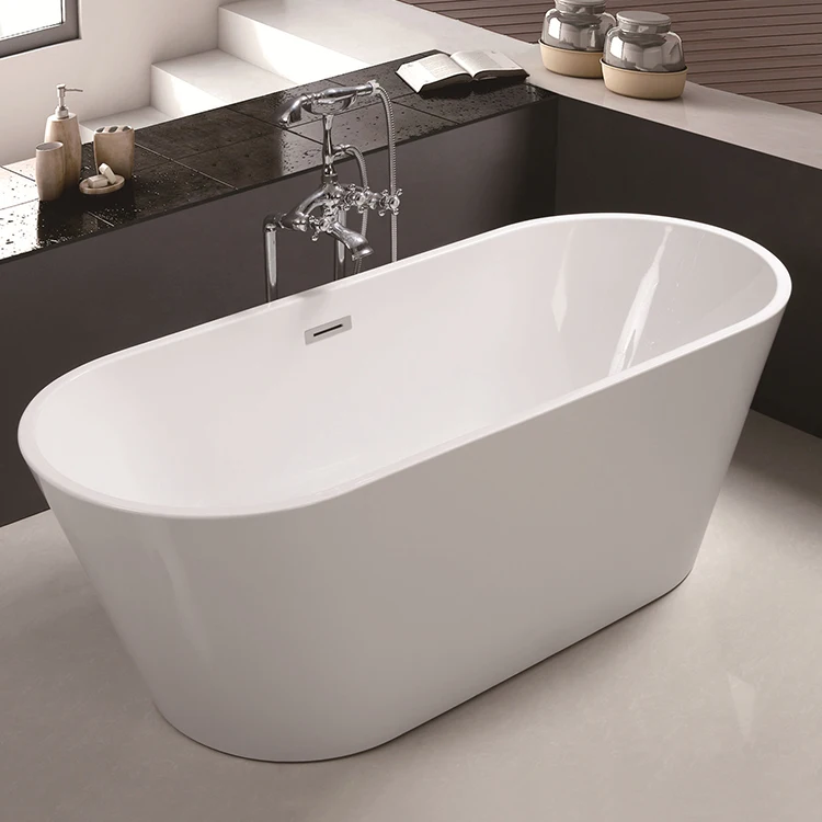 High quality soaking solid surface freestanding bath tubs bathtub freestanding white