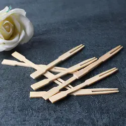 The most popular latest Reusable Bamboo fruit fork for food