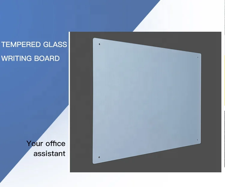 
Tempered Glass Whiteboard Household Blackboard Hanging Wall-mounted Magnetic Writerboard Conference Office 