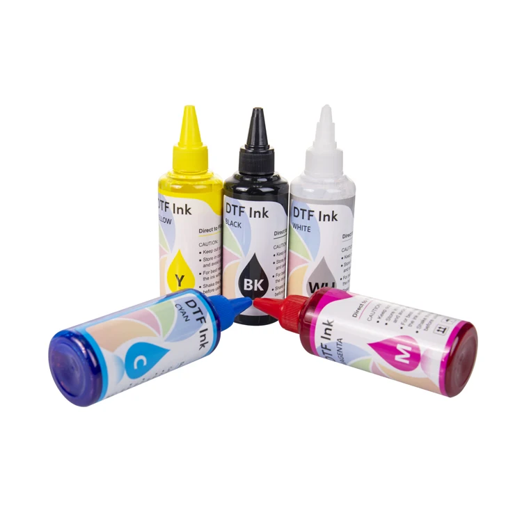 Premium 100ML Bulk Waterproof PET Film DTF White Pigment Ink For Epson