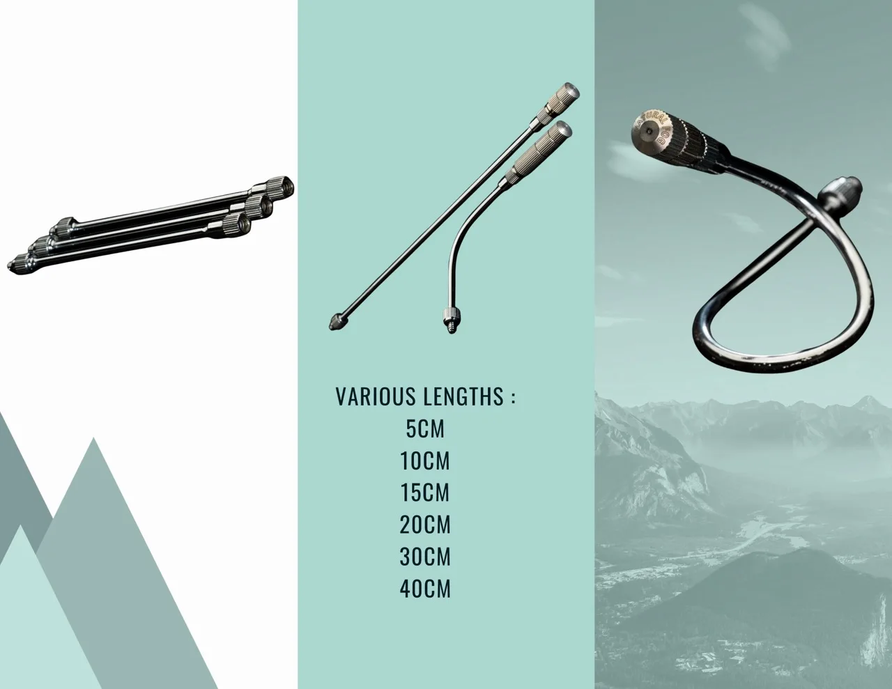 Bendable Extension Bar For Mist System Accessories