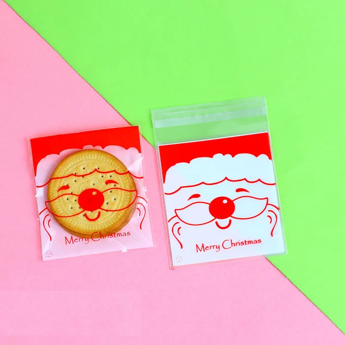 
Custom Polybag Plastic Packing Bags Cookie Package Bag Edible Packaging bag 