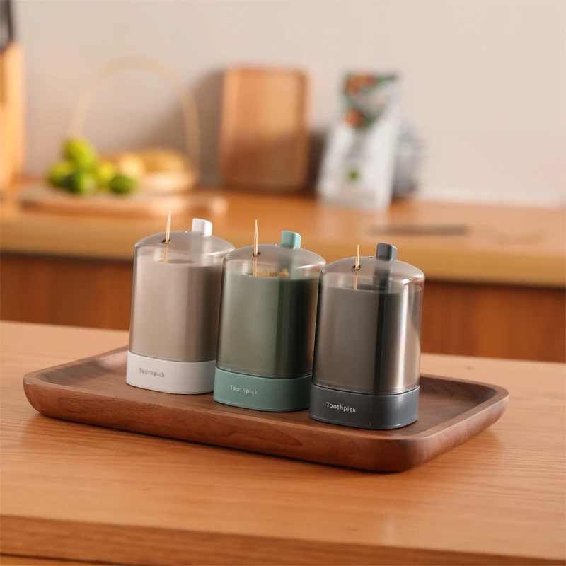 Hot Sale Portable Toothpick Holder Pocket Tooth Pick Dispenser