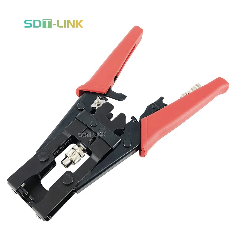 5082R F Crimper Pliers Hand Cable Cutter Wire Stripper Crimping Pliers Tools Multifunction Cable Cutter F Crimping Pliers