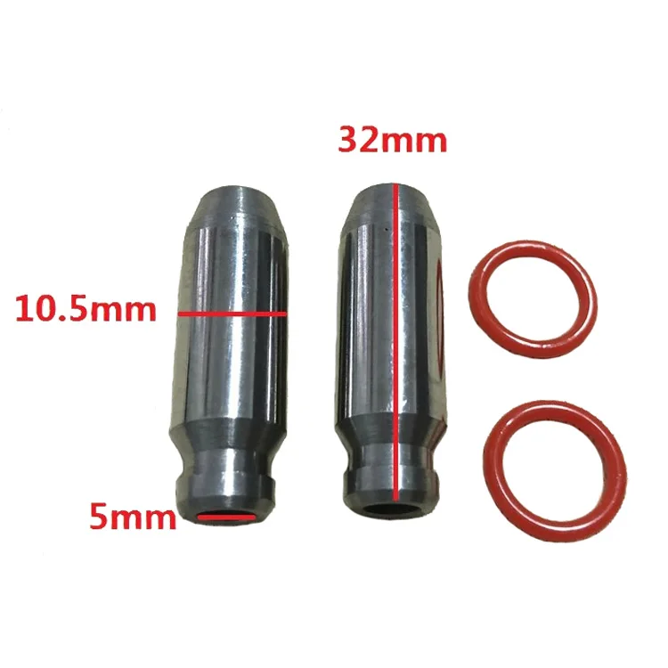 Мотоциклетный Выпускной стержень клапана двигателя KYY125 WH125 SDH125 5 мм Впускной направляющий трубчатый катетер для 125cc KYY