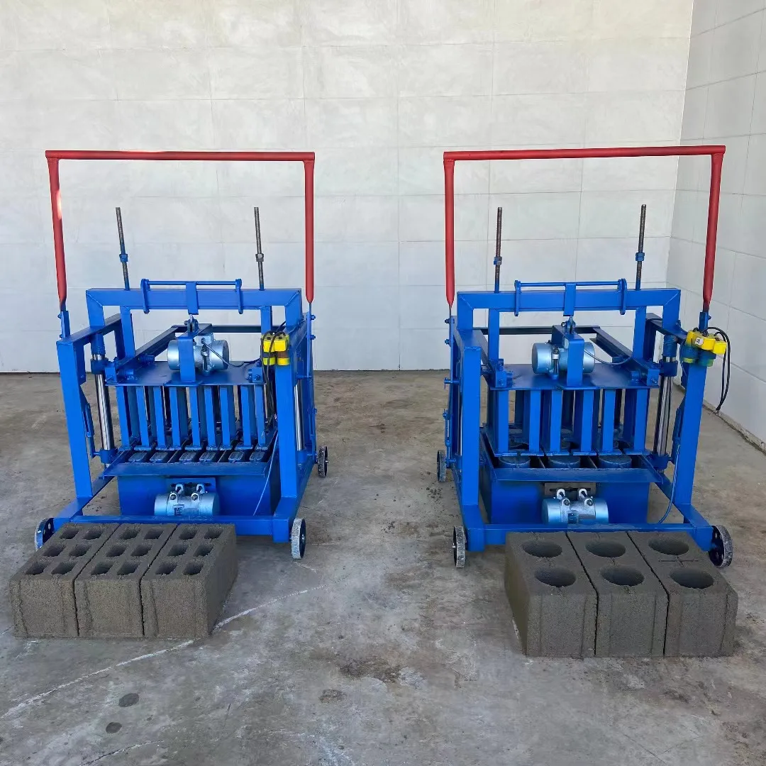 Easy operation high efficient Middle mobile brick block making machine price