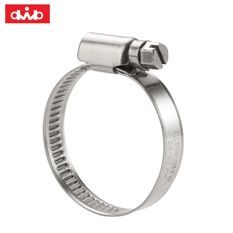 Germany Type Automotive Steering Gear Box Clamps Stainless Steel 304 CarSoft Tubes CV Boot Water Pipe Clamp Metal Clamps
