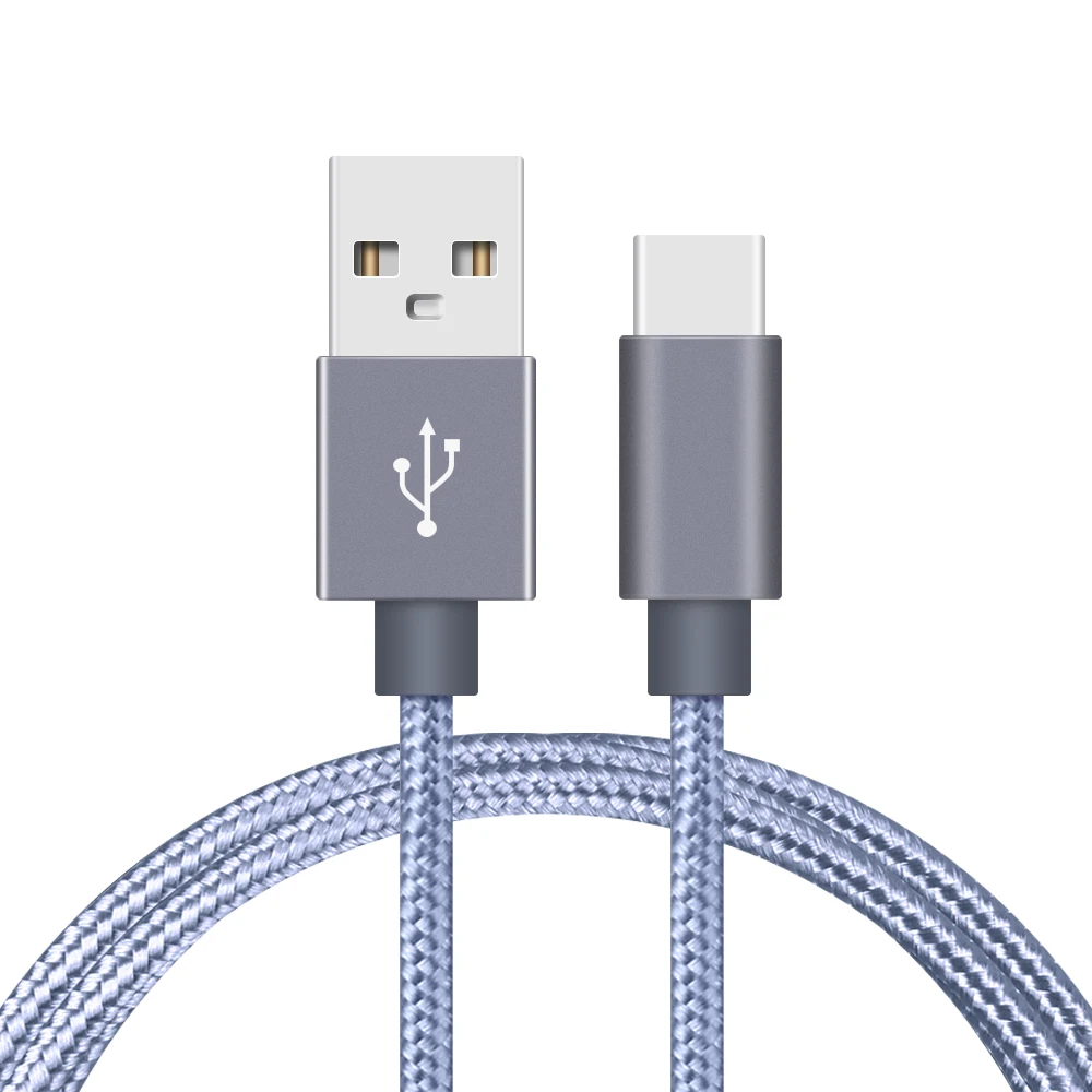 Оптовая продажа высококачественный нейлоновый Плетеный micro USB-кабель для зарядки iPhone 1 м/2 м/3 м