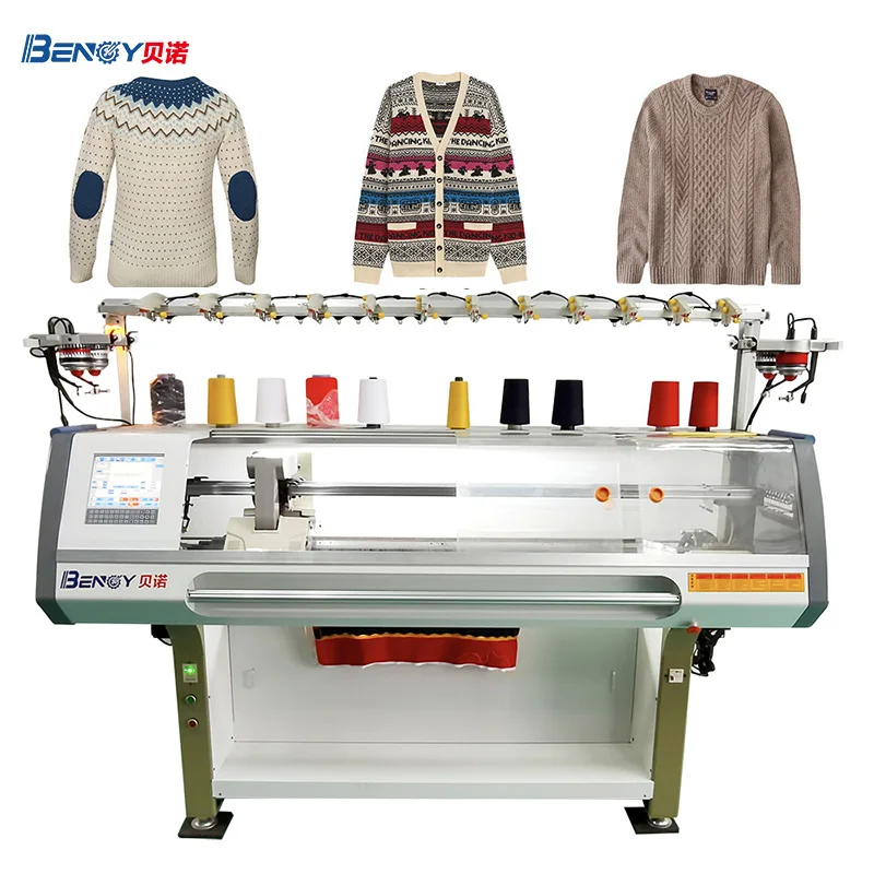 Fully Automatic Flat Hat Knitting Machine Weaving Loom For Kid Hat