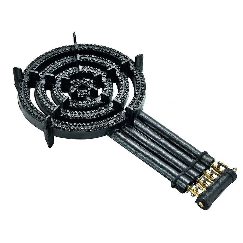 
 Заводская цена, долгое время работы, 4 кольца, Большая горелка, чугунная газовая плита с огнем  