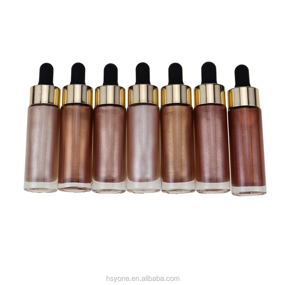 Recently stocked makeup OEM no label 11 colors highlighter and body glow