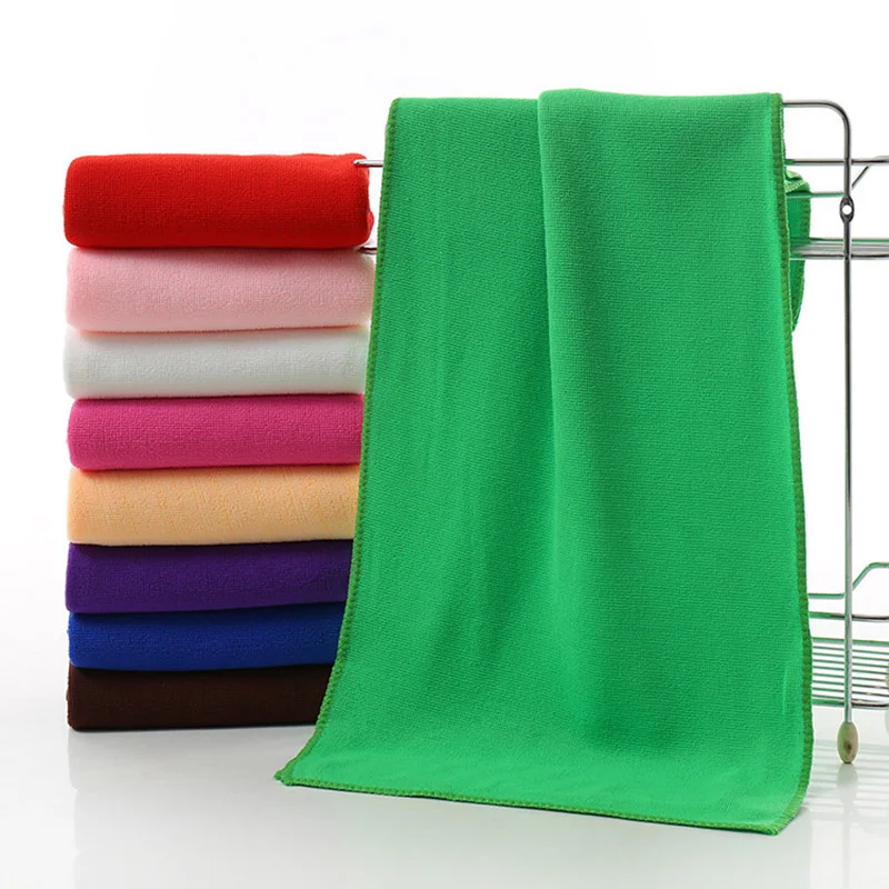 
30*30cm Cotton Color Face Cheap Soft Feel Fitness Clean Sport Towel 