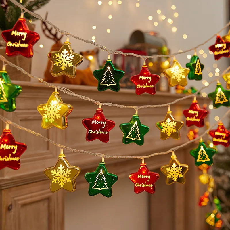 Christmas Decorations Lights Festival Shop Showcases Hanging Decorations Scene Christmas Tree Accessories Creative Pendants