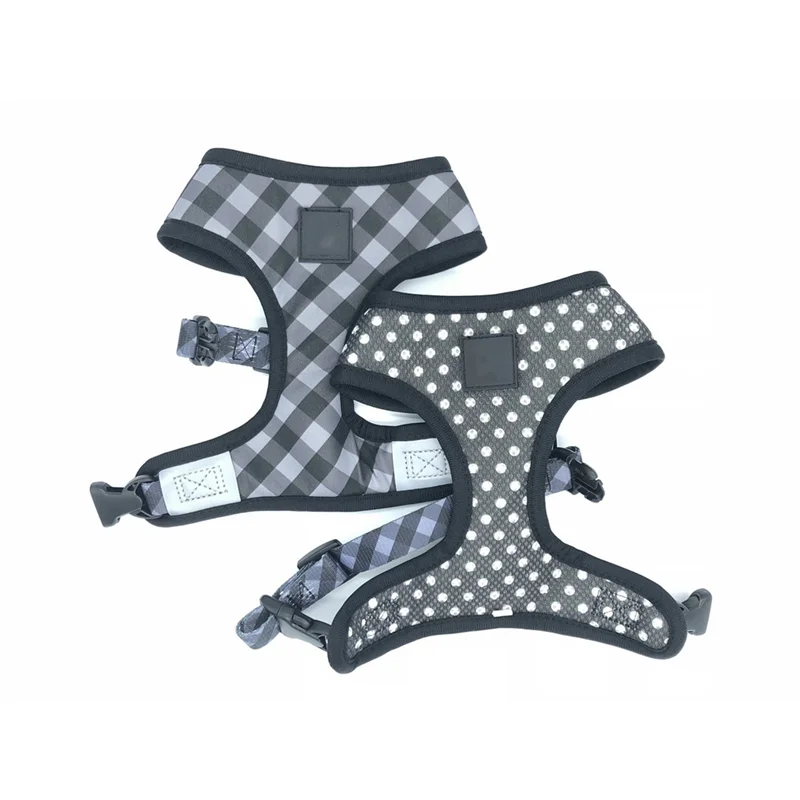 Оптовая продажа, Высококачественные мягкие Реверсивные жгуты для собак с принтом на заказ