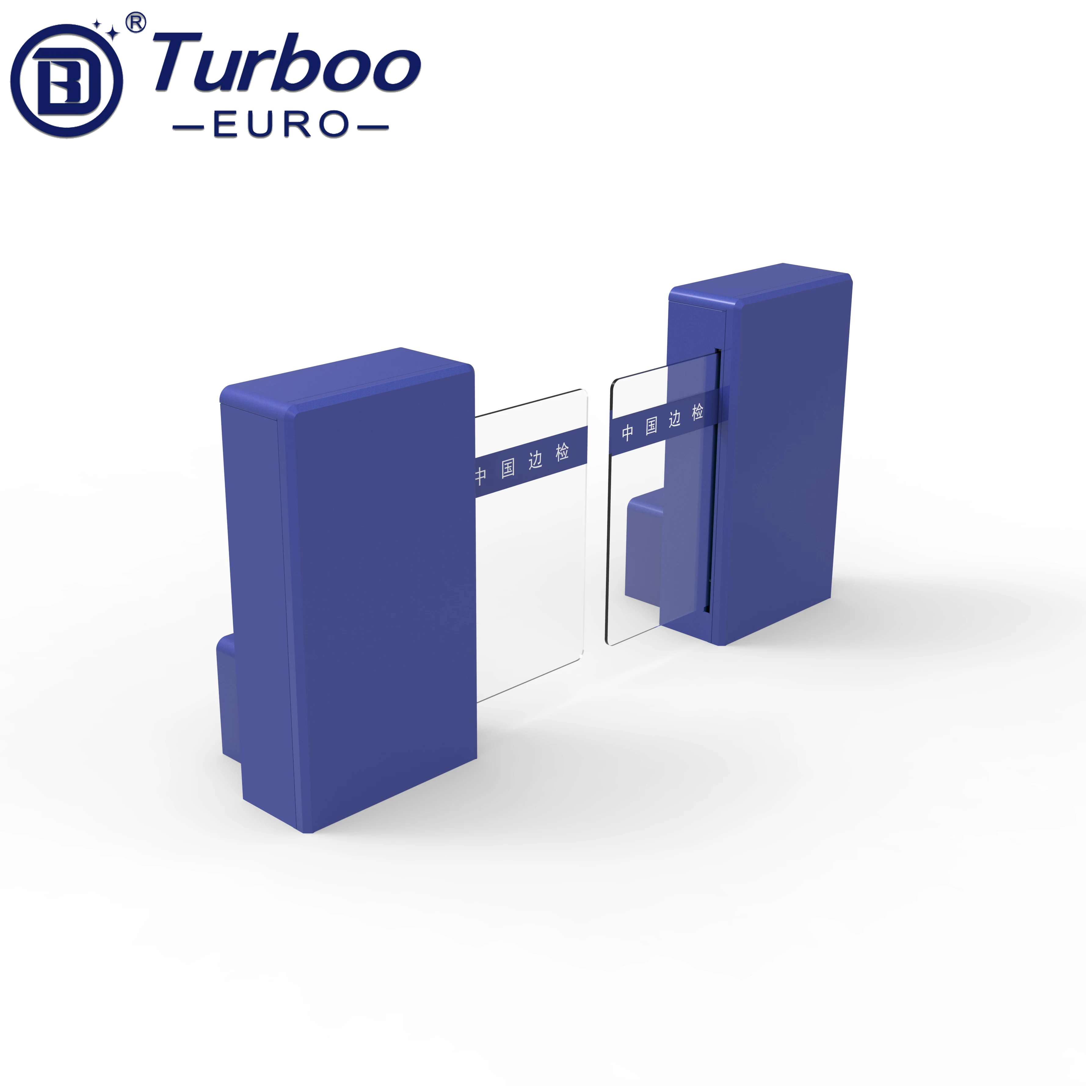 High Security Sliding Turnstile Optical Access Control Sliding Turnstile Gate Airport Border Check