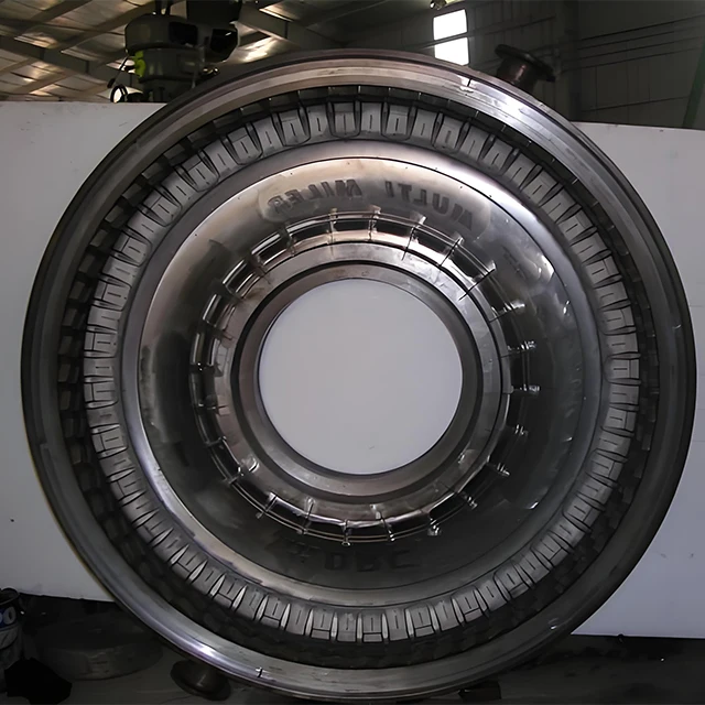 Custom Rubber Tire Mould CNC Service Load Tire Mould Car/Bike/Van Rubber Tire Stainless Steel Mold CNC Machining Manufacturer