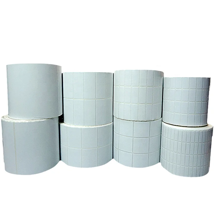 Customized shipping waybill 100*150mm logistics thermal label tickers waterproof scratch-off custom thermal label rolls