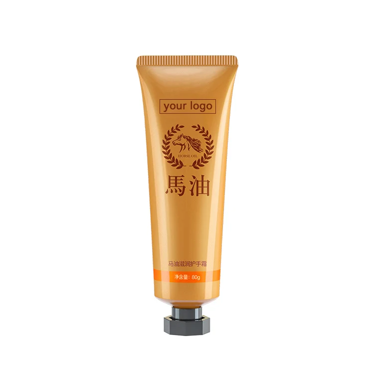 2022 New Skincare Products Horse Oil Hand Cream Portable Travelling Nourishing Whitening Hand Cream