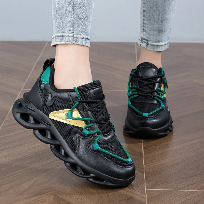 Black Tennis Wholesale Custom Cheap Lightweight Women Shoes Zapatos Deportivos And Mens Trainers Shoes For Women Sneaker