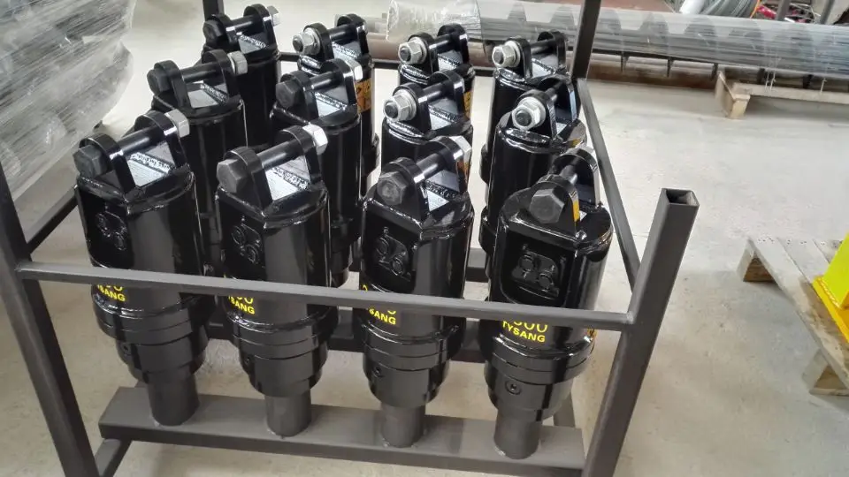 RanSun Excavator Skid Steer Backhoe Loader Hydraulic Drilling Earth Auger Drill Post Hole Digger