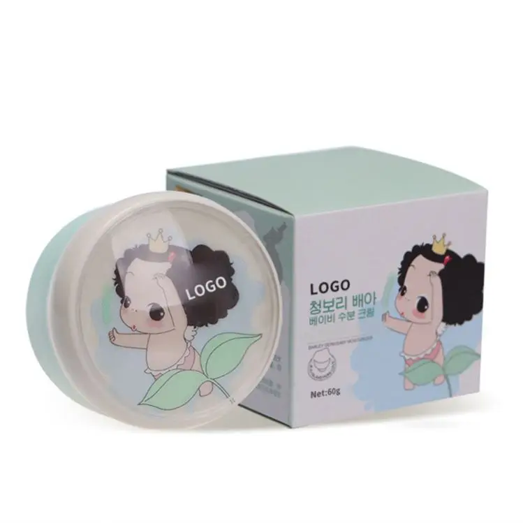 60g best quality skin care plant extract baby body cream mild nourishing baby spa