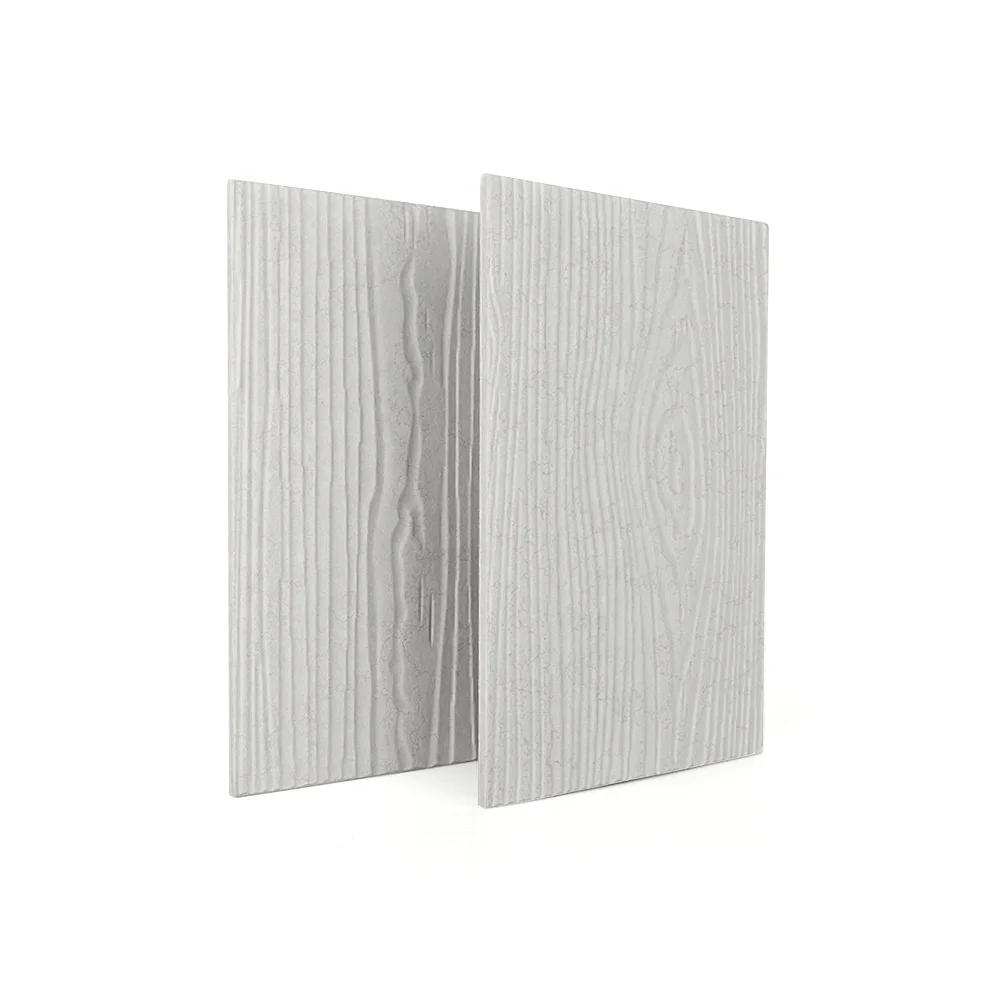 4x8 Внешний сайдинг Заводская Нижняя цена древесное зерно волокна цементная панель доска