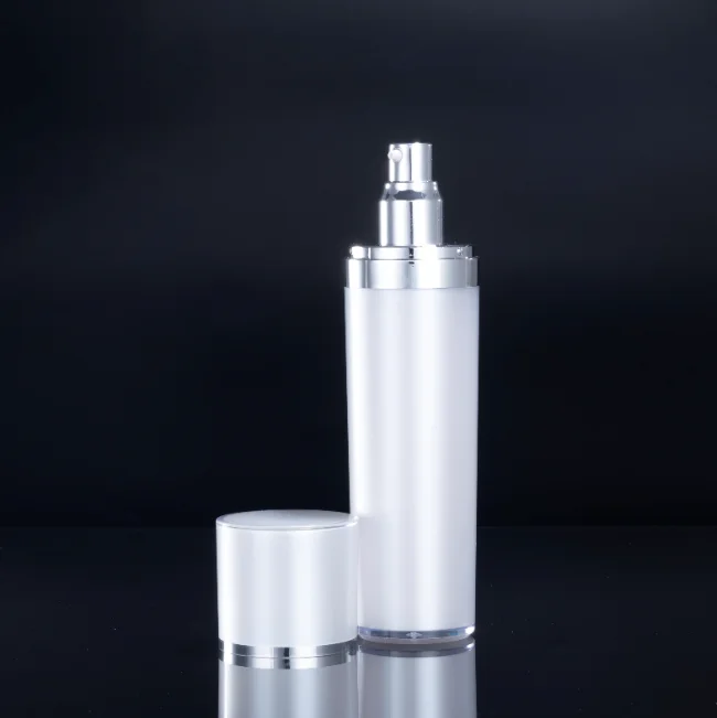 Wholesale Cosmetic Packaging Lotion Bottle container 120ml toner spray bottle white conical lotion bottle CYT19005-4Y1