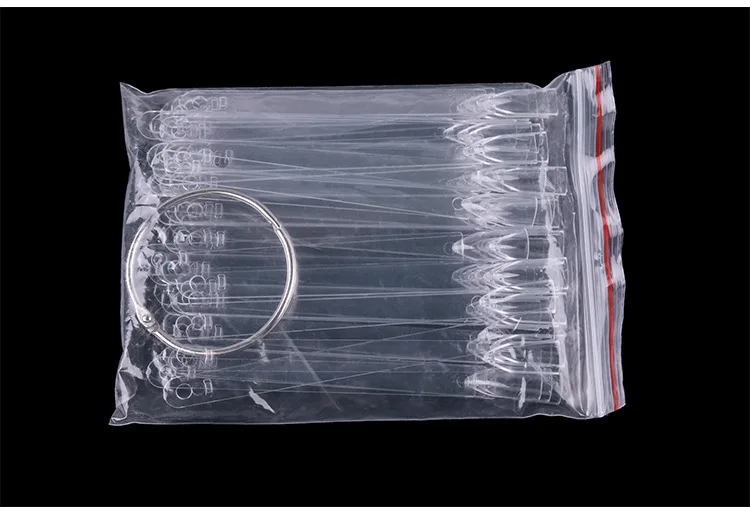 Fan shaped False Nail Swatch Sticks Nail Polish Practice Display Art Tips Nail Sample Sticks With Metal Split Ring