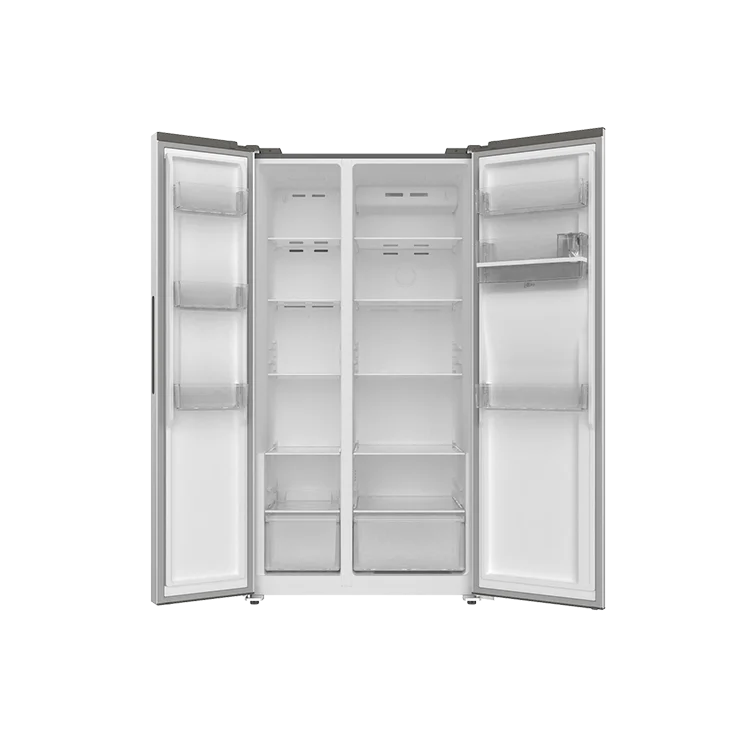 Заводская поставка, холодильник для домашней кухни и заморозки льда, двухдверный холодильник с водяным дозатором