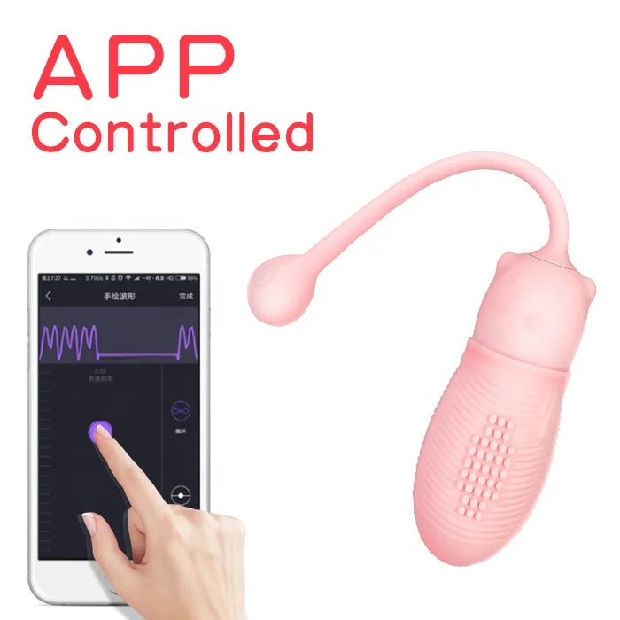 Kola Wireless Bluetooths App Remote Control Vibrator Jump Love Egg Vagina Ball G-spot Clitoris Stimulator Sex Vibrator For Women
