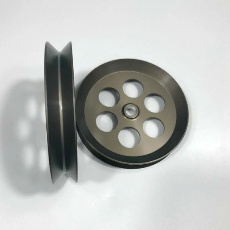 Hard Anodized Aluminum Alloy Meter--counting Wheel With Shaft