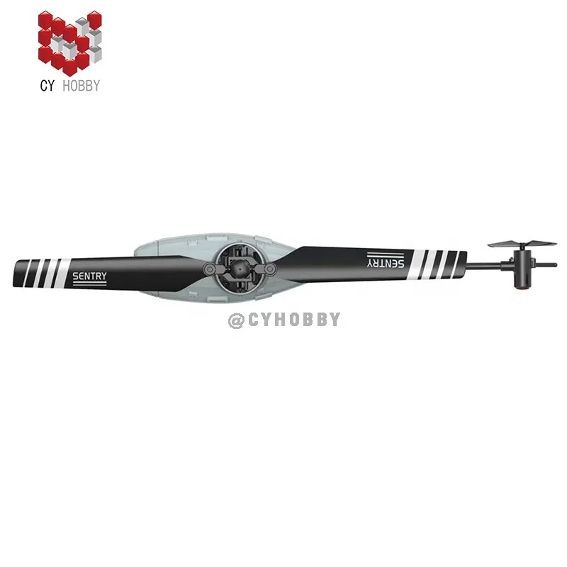 CYHOBBY 6G Single-paddle non-aileron reconnaissance mini RC helicopter with 720P camera and fixed altitude positioning version