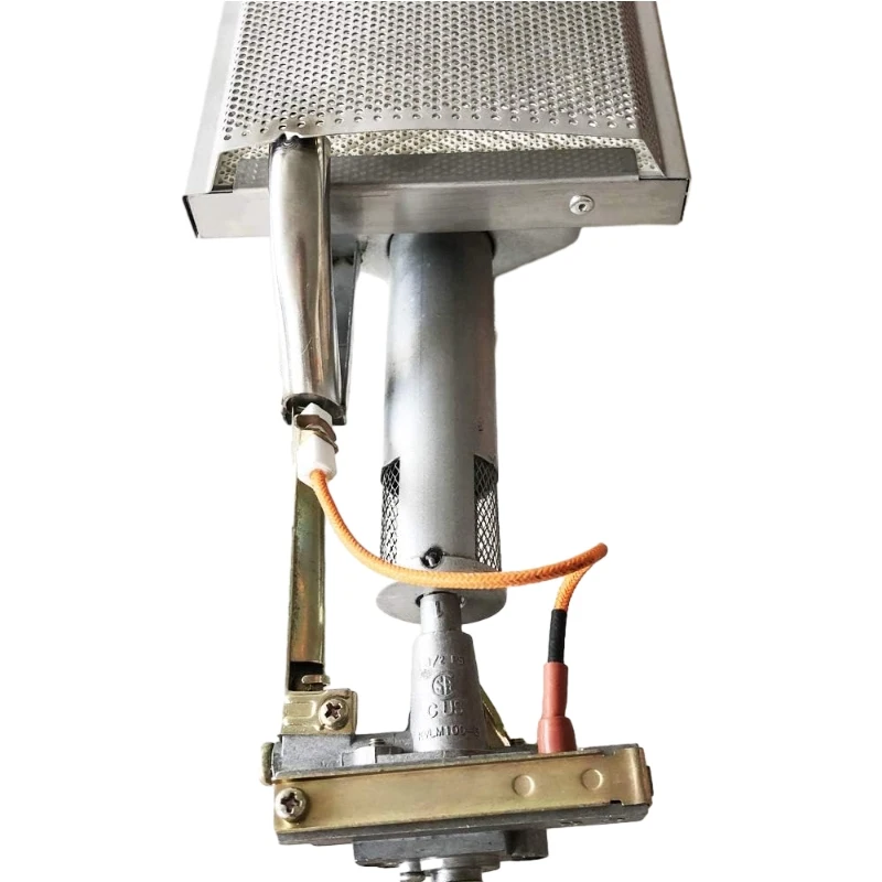 Electric Ceramic Infrared Gas Heater Burner Portable Freestanding Installation Household Garden Outdoor Natural Gas Compatible