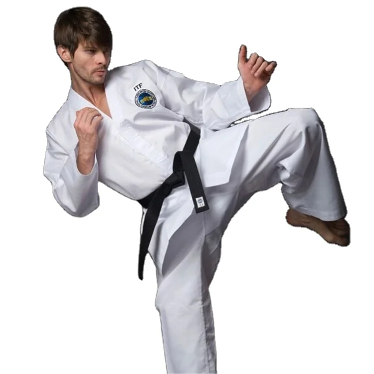Униформа мастера Тхэквондо itf/тхэквондо dobok/Одежда для боевых искусств оптом