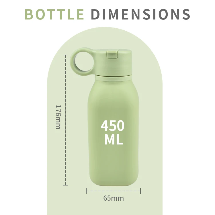 Factory Bpa Free Food Grade Leakproof Drinking Bottle Gallon Silicone Water Bottle Eco Friendly Big With Custom Logo