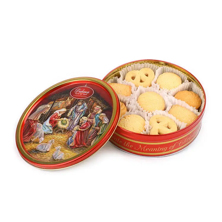  Жестяная Банка со сладким вкусом в датском масле печенье и 150